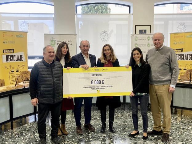 Lee más sobre el artículo El municipio recibe 6.000 euros de premio por el Reto del reciclaje