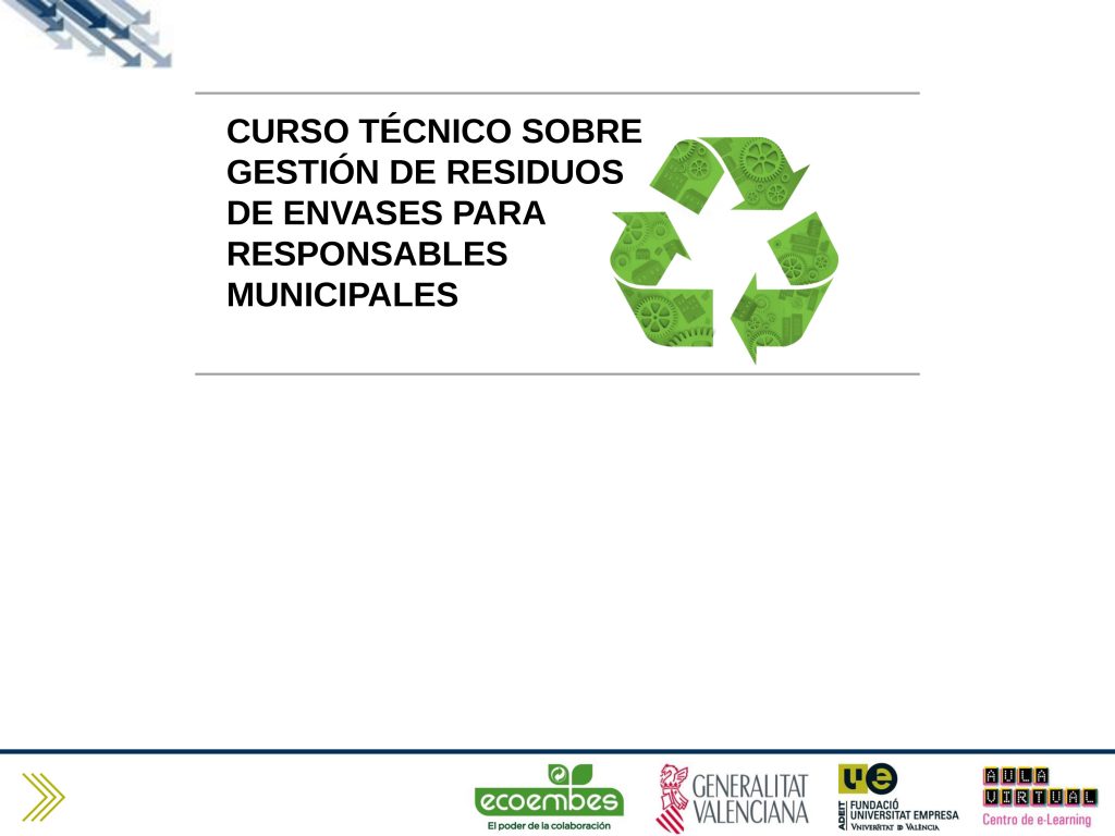 Read more about the article Curs tècnic sobre gestió de residus d’envasos per a responsables municipals
