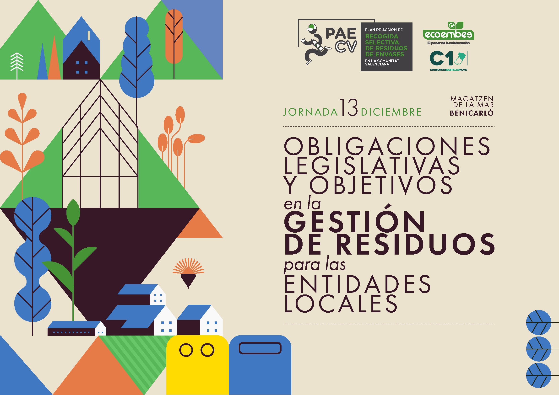 Read more about the article Jornada d’obligacions legislatives i objectius establerts per a les entitats locals en matèria de gestió de residus