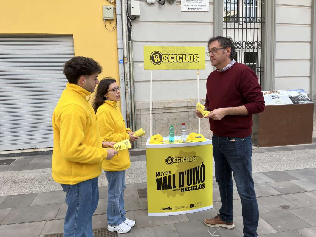 Lee más sobre el artículo La Vall d’Uixó se suma a la campaña RECICLOS y premia el compromiso ciudadano con el reciclaje