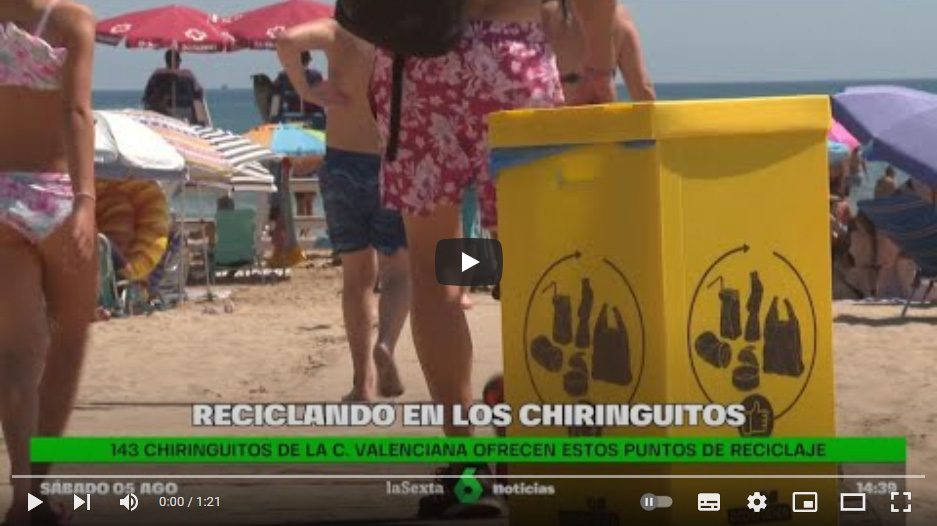 Read more about the article Reciclar a la platja ja és possible: la iniciativa que permet cuidar el medi ambient durant les vacances